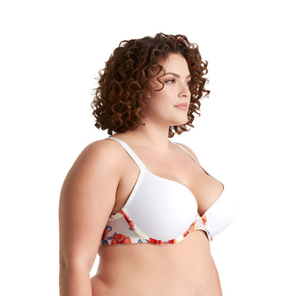 Women's Plus Size Perfect Shape Add 1 Cup Push Up Underwire Bras