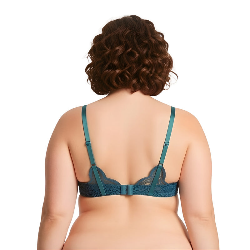 Womens Plus Size Push Up Add 1 Cup Underwire Perfect Shape Tshirt Bra