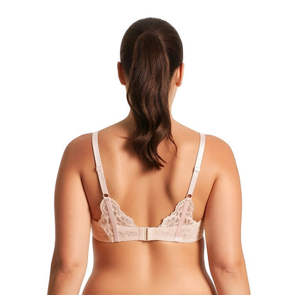 Women's Plus Size Push Up Add 1 Cup Underwire Perfect Shape Tshirt Bra
