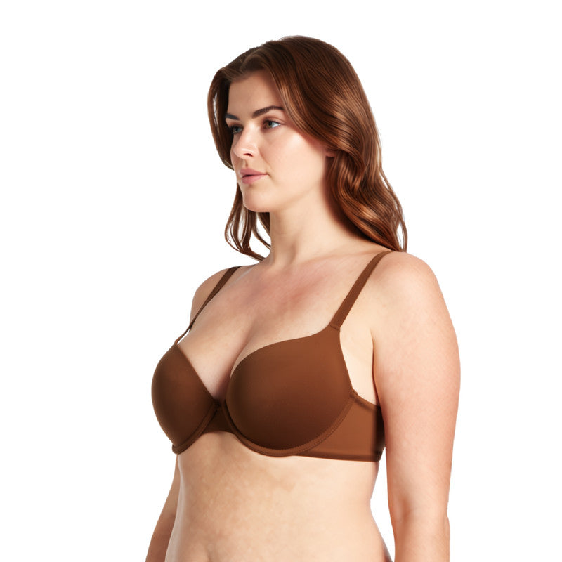 Women's Light Lift Add 1 Cup Push Up Underwire Convertible Tshirt Bra