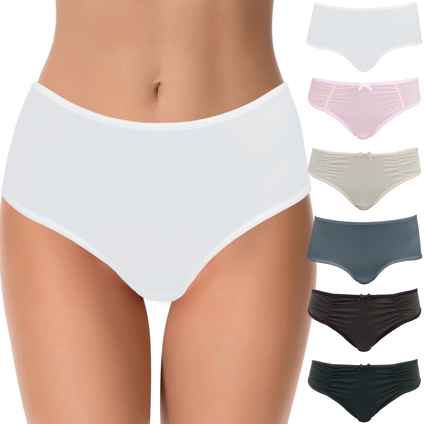 Women's Underwear Random Packs Brief Bikini Boyshort Panties