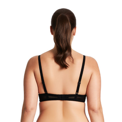 Women's Plus Size Full Coverage Lightly Padded Underwire Lace Bra
