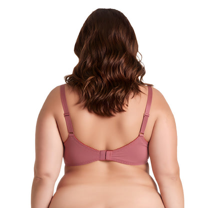Women's Plus Size Minimizer Unlined Underwire Full Coverage Bra