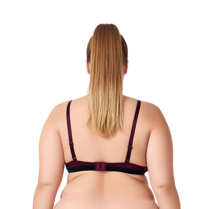 Women's Plus Size Add 1 and a half Cup Push Up Underwire Lace Bras