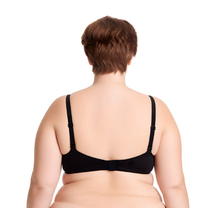 Women's Plus Size Add 1 and a half Cup Push Up Underwire Convertible Lace Bras