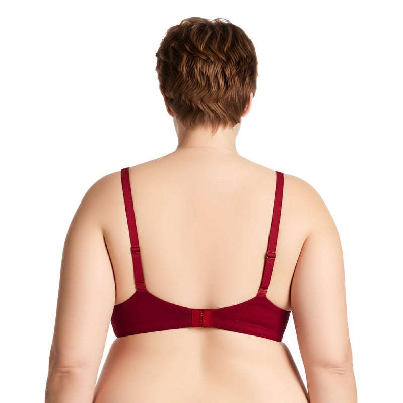 Women's Plus Size Add 1 and a half Cup Push Up Underwire Convertible Lace Bras