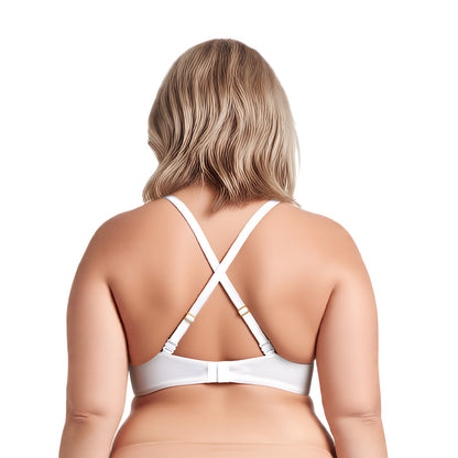 Women's Light Lift Add 1 Cup Push Up Underwire Convertible Tshirt Bra