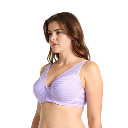 Women's Plus Size Minimizer Unlined Underwire Full Coverage Bra