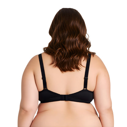 Women's Plus Size Unlined Minimizer Underwire Full Figure Bra