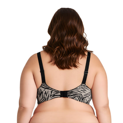 Women's Plus Size Minimizer Unlined Underwire Full Coverage Bra