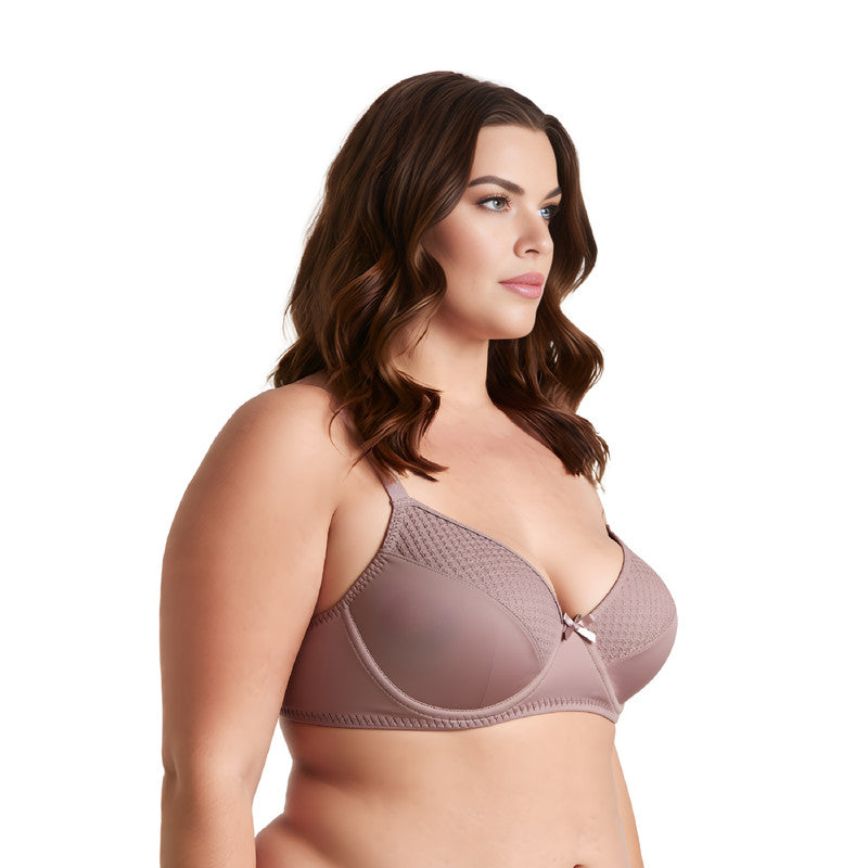 Women's Plus Size Unlined Minimizer Underwire Full Figure Bra