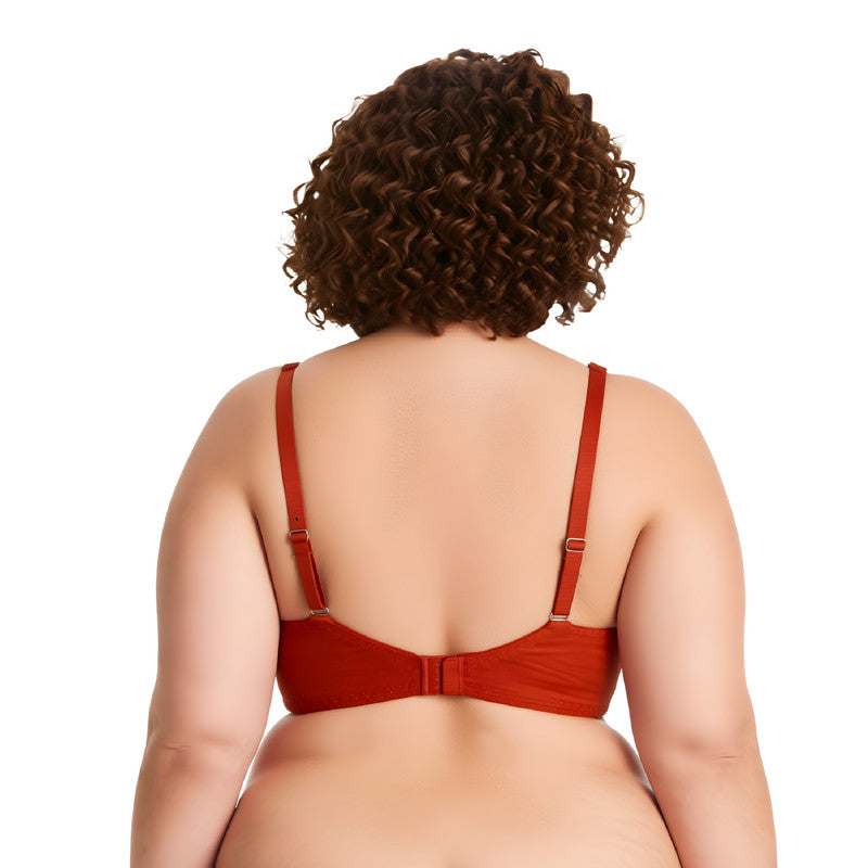 Women's Unlined Plus Size Comfort Cotton Underwire Bra