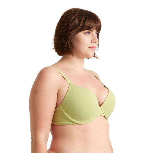 Women's Light Lift Add 1 Cup Push Up Underwire Convertible Tshirt Bra