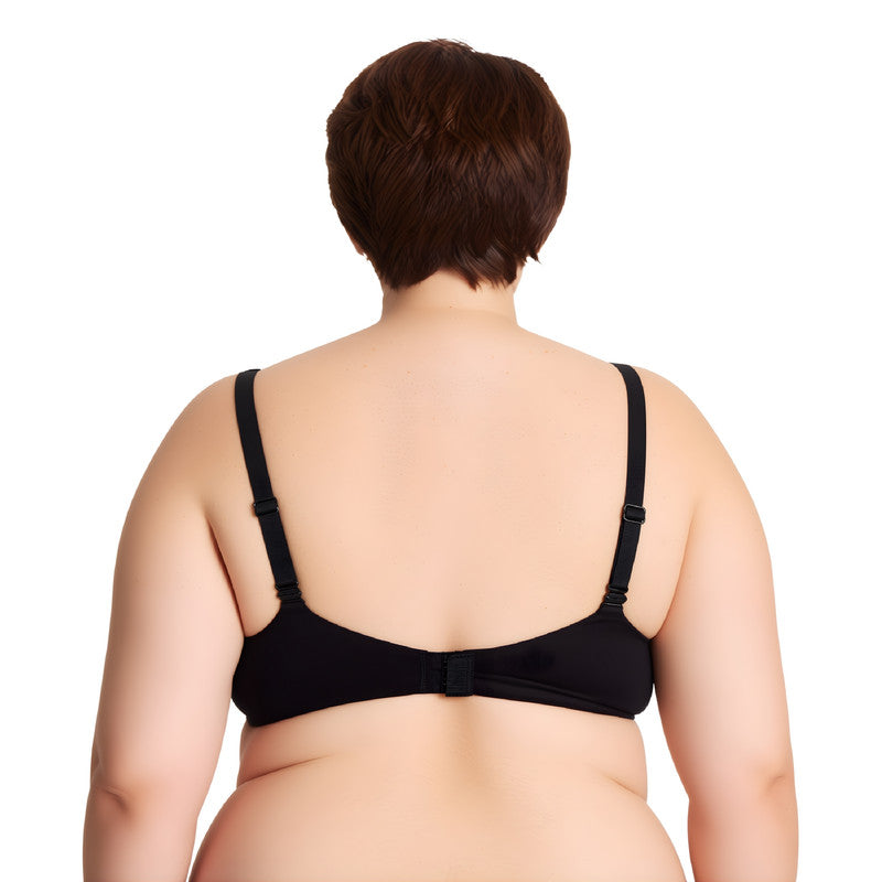 Women's Plus Size Add 1 and a half Cup Push Up Underwire Convertible Lace Bras