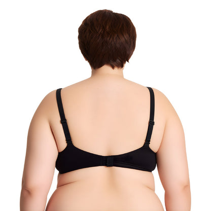 Women's Plus Size Add 1 and a half Cup Push Up Underwire Convertible Lace Bras
