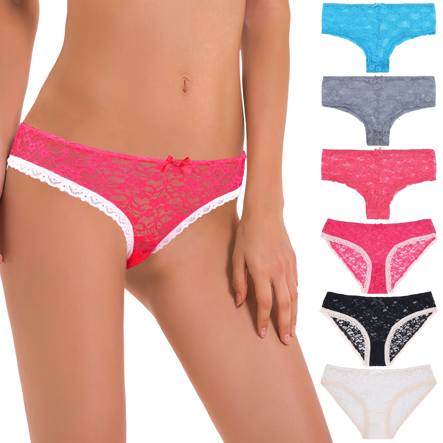 Women's Underwear Random Packs Brief Bikini Boyshort Panties