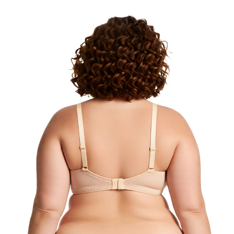 Women's Unlined Plus Size Comfort Cotton Underwire Bra
