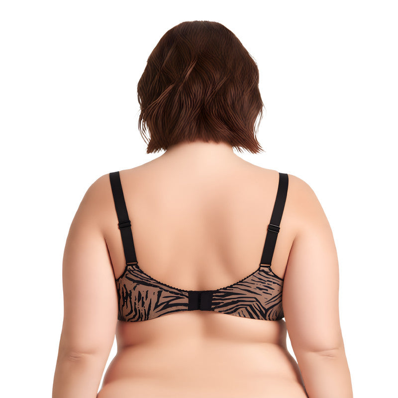 Women's Plus Size Minimizer Unlined Underwire Full Coverage Bra