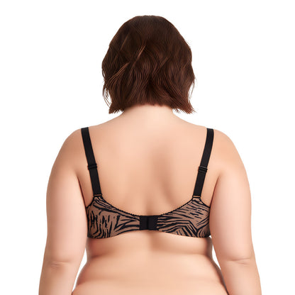 Women's Plus Size Minimizer Unlined Underwire Full Coverage Bra