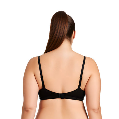 Women's Plus Size Add 1 and a half Cup Push Up Underwire Convertible Lace Bras