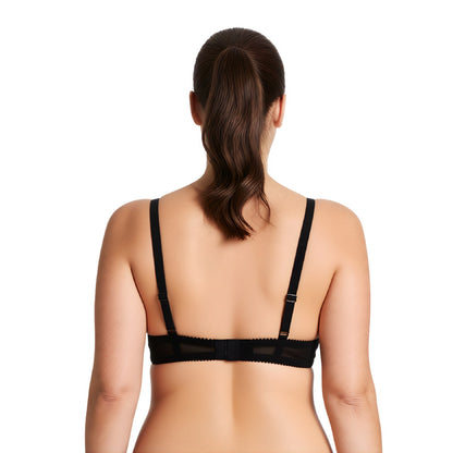 Women's Plus Size Full Coverage Lightly Padded Underwire Lace Bra