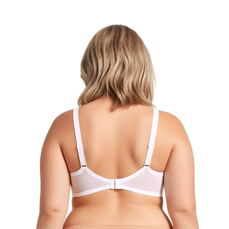 Women's Plus Size Minimizer Unlined Underwire Full Coverage Bra
