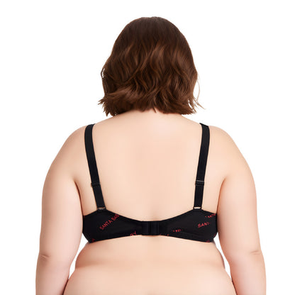 Women's Unlined Plus Size Comfort Cotton Underwire Bra