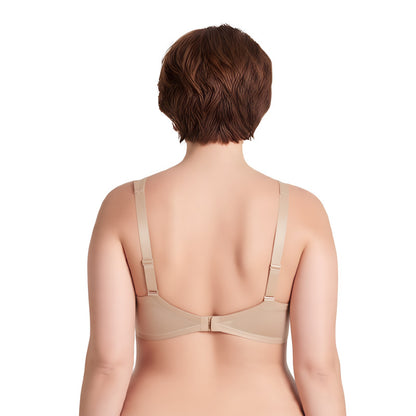 Women's Lightly Padded Underwire Lace Bra with Padded Shoulder Straps