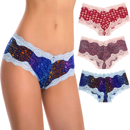 Women's Underwear Random Packs Brief Bikini Boyshort Panties