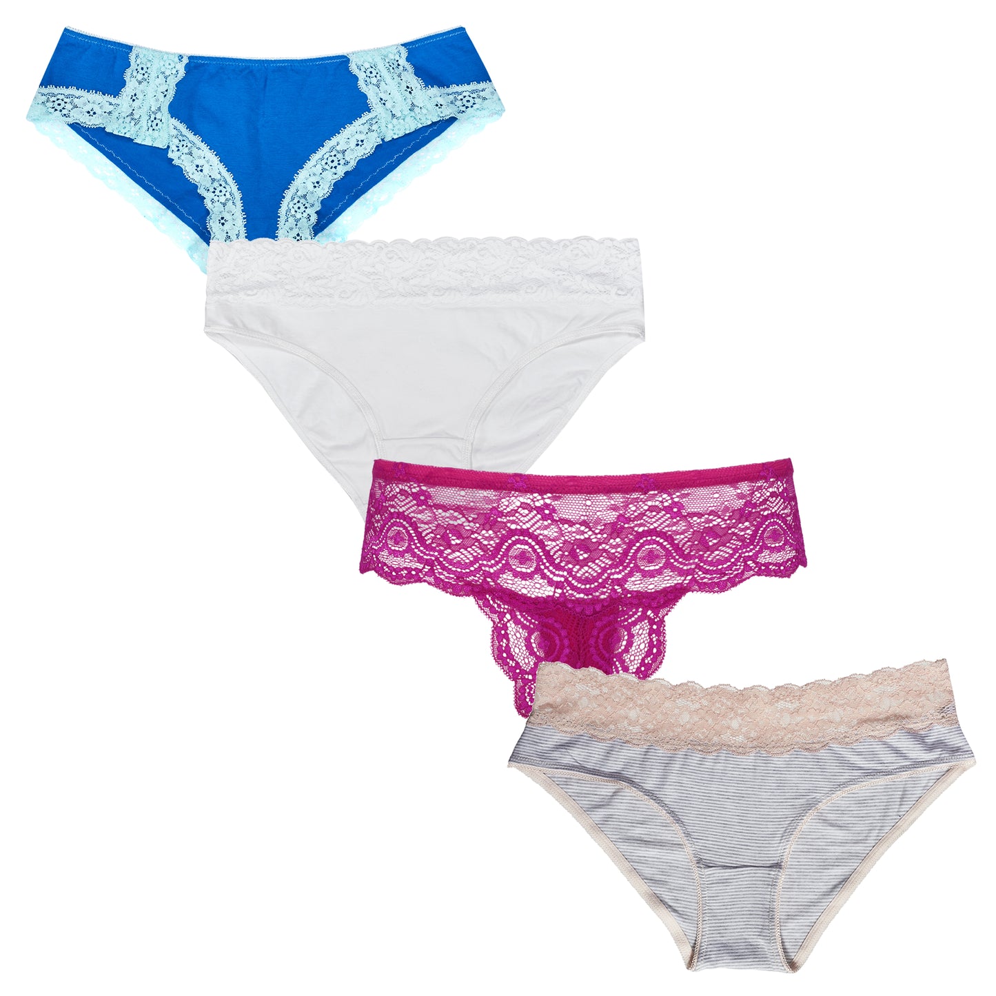 Women's Underwear Random Packs Brief Bikini Boyshort Panties