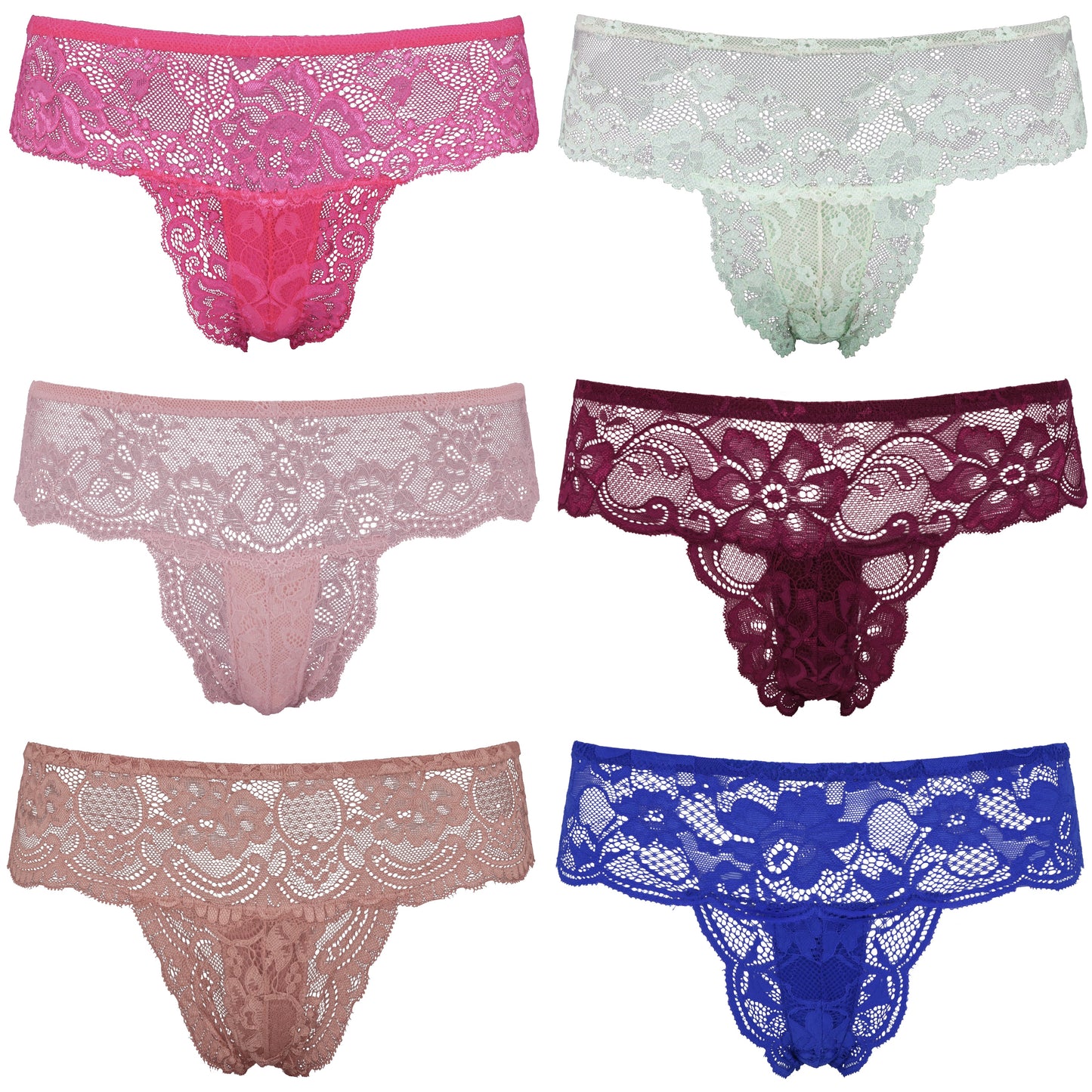 Women's Underwear Random Packs Brief Bikini Boyshort Panties