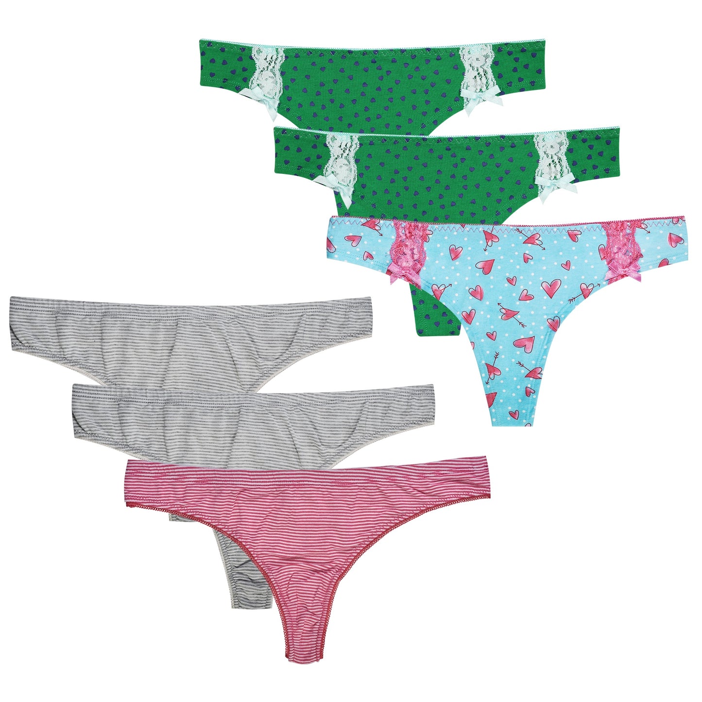 Women's Underwear Random Packs Brief Bikini Boyshort Panties