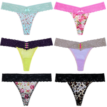 Women's Underwear Random Packs Brief Bikini Boyshort Panties