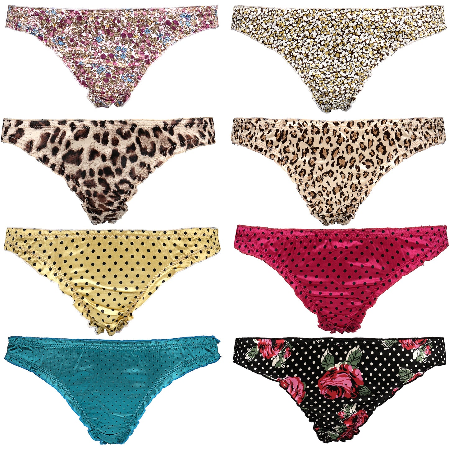 Women's Underwear Random Packs Brief Bikini Boyshort Panties