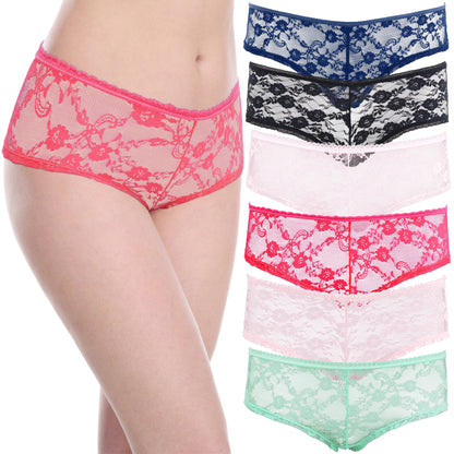 Women's Underwear Random Packs Brief Bikini Boyshort Panties