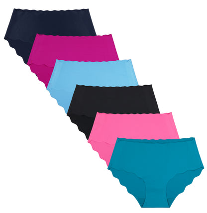 Women's Seamless Hipster No Show Invisible Underwear Panties