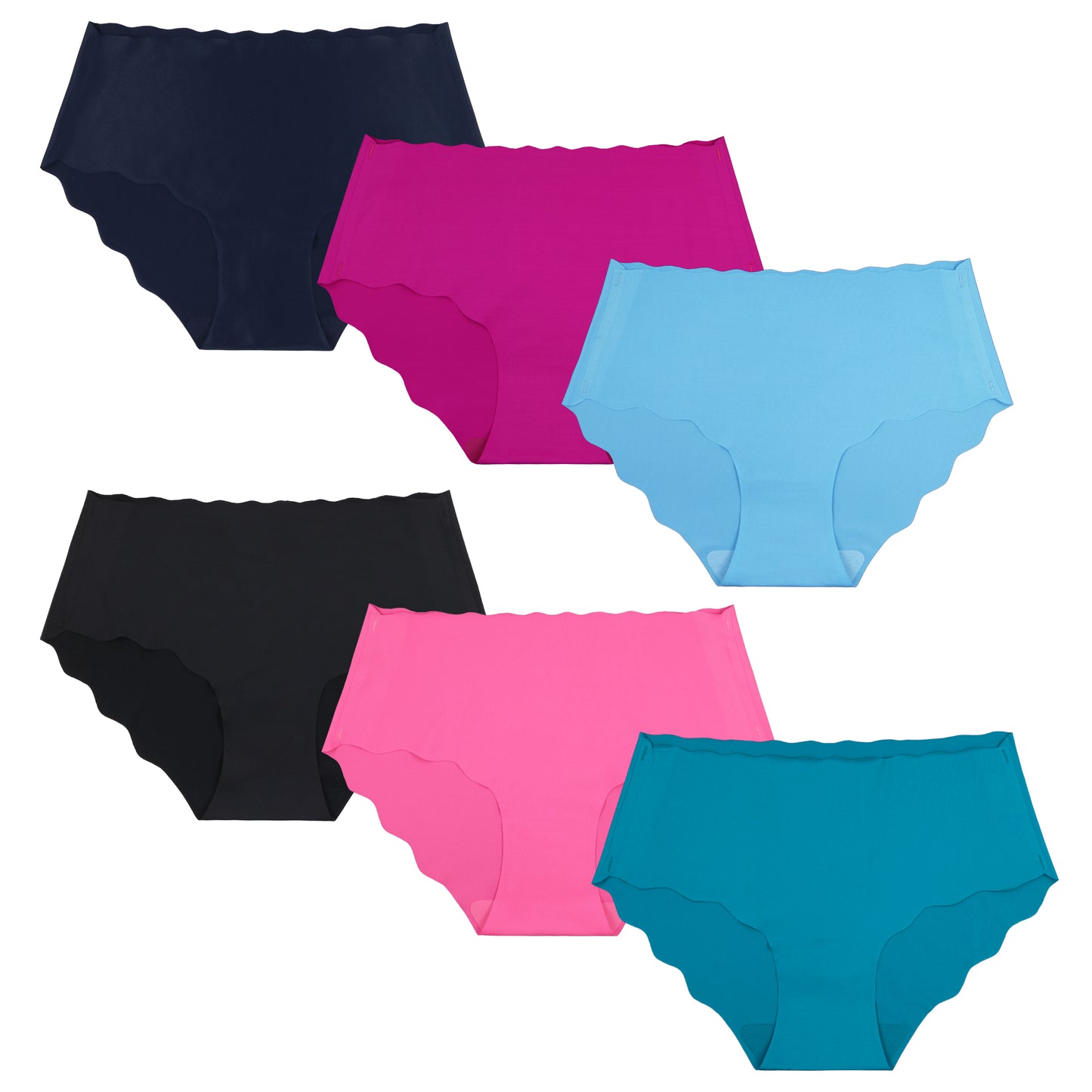 Women's Seamless Hipster No Show Invisible Underwear Panties