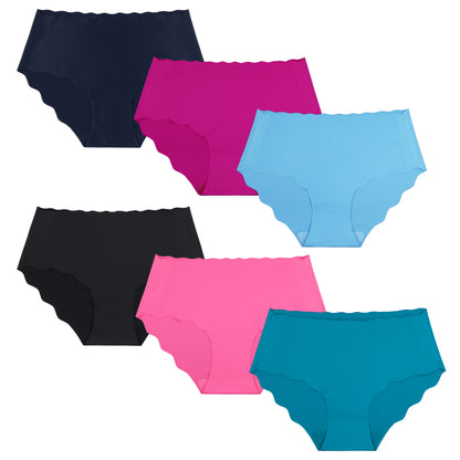 Women's Seamless Hipster No Show Invisible Underwear Panties