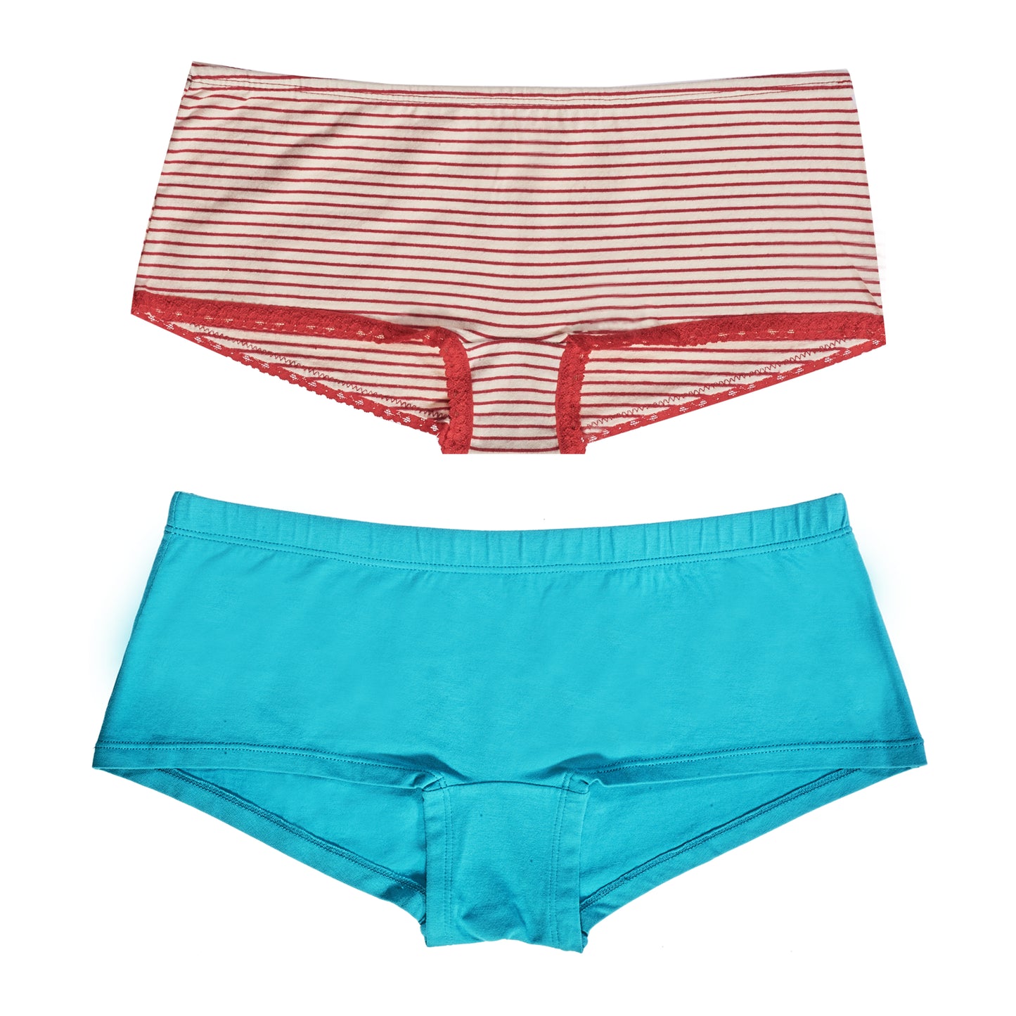 Sheer Lace Tanga Hipster Boyshort Panties