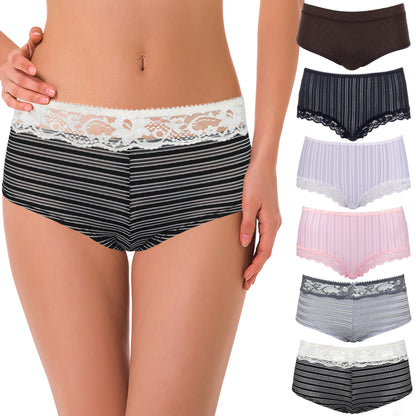 Women's Underwear Random Packs Brief Bikini Boyshort Panties