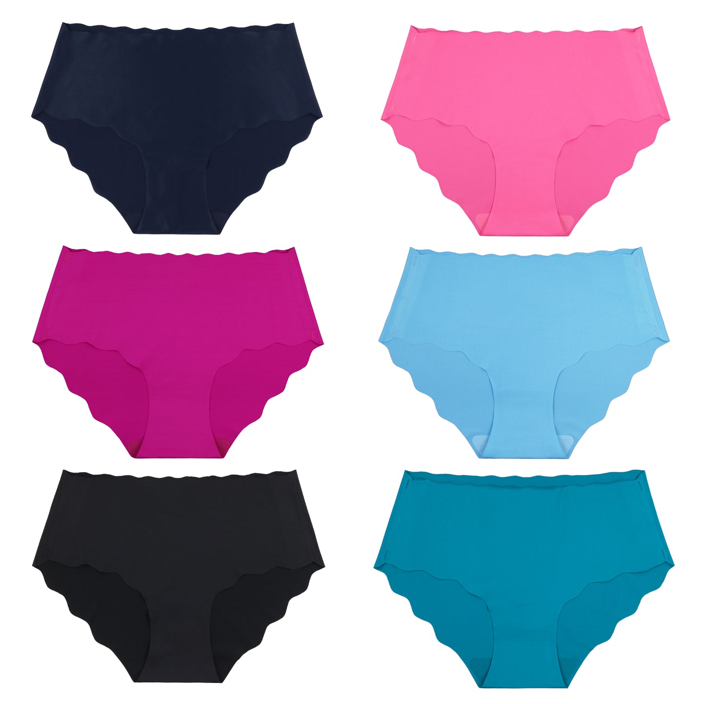 Women's Seamless Hipster No Show Invisible Underwear Panties