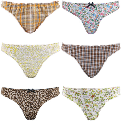 Women's Underwear Random Packs Brief Bikini Boyshort Panties