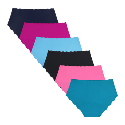 Women's Seamless Hipster No Show Invisible Underwear Panties