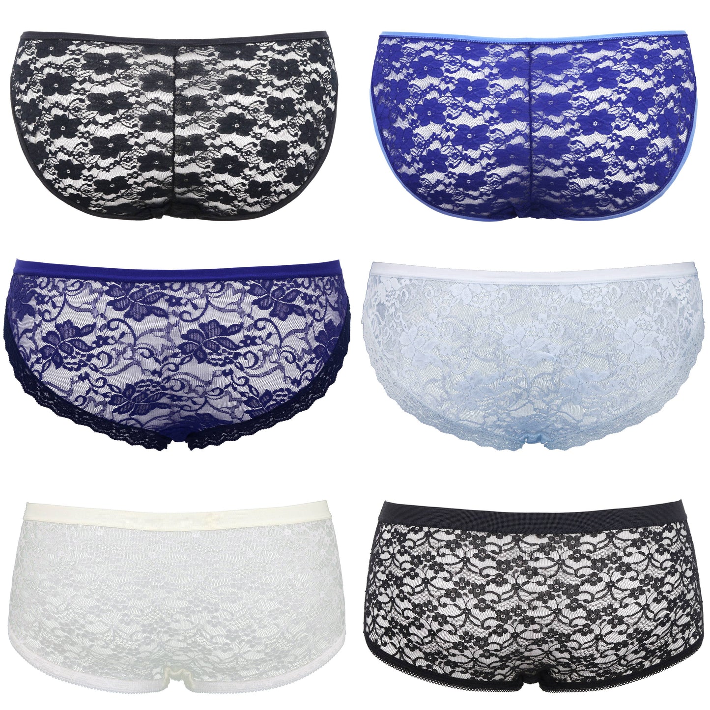 Women's Underwear Random Packs Brief Bikini Boyshort Panties