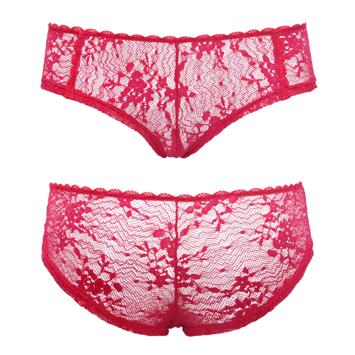 Women's Sexy Lace Bikini Hipster Briefs Panties Underwear