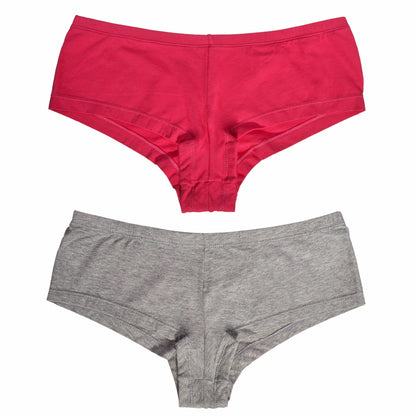 Women's Cotton Bikini Hipster Briefs BoyShorts Underwear