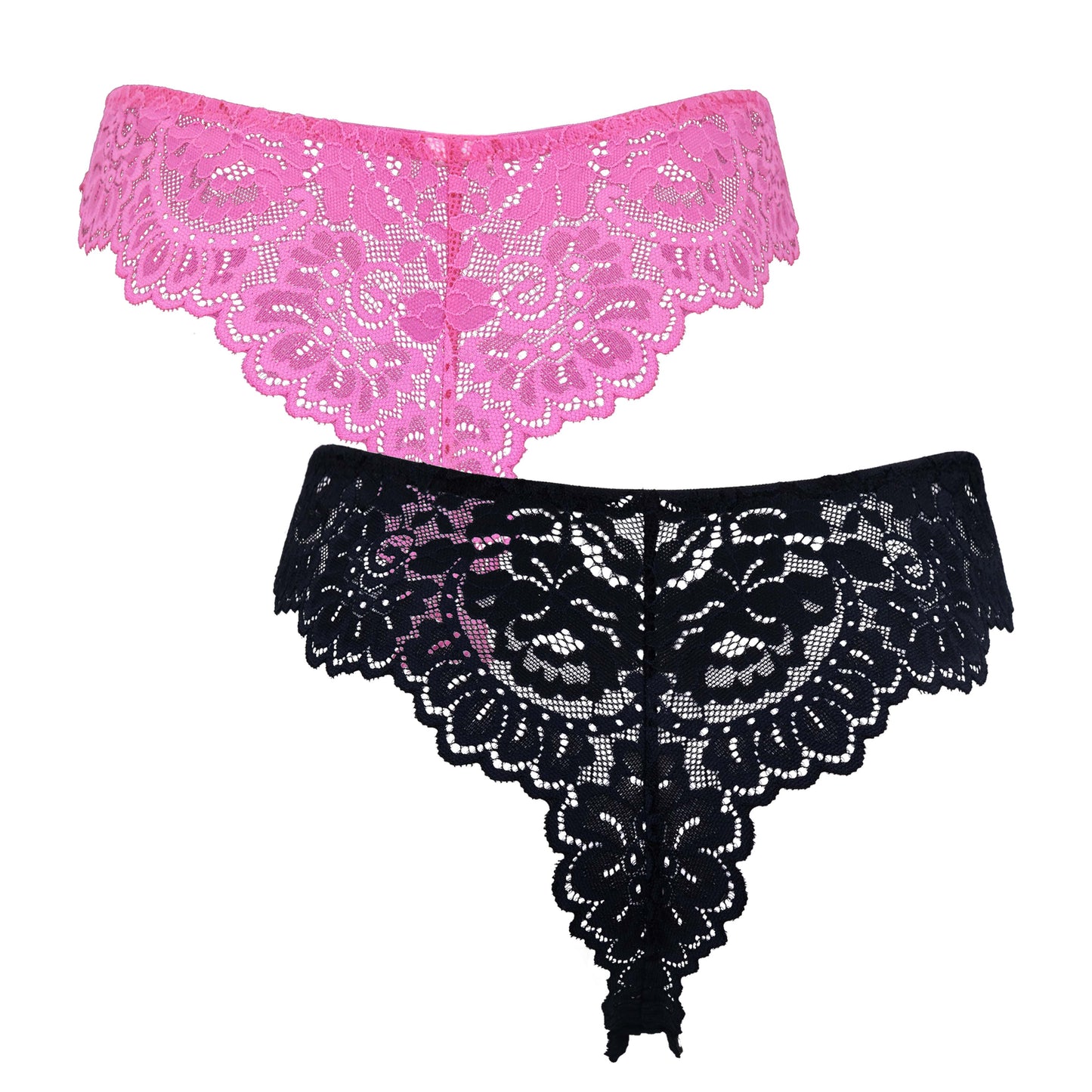 Women's Comfort Lace Tanga Hipster Boyshorts Panties