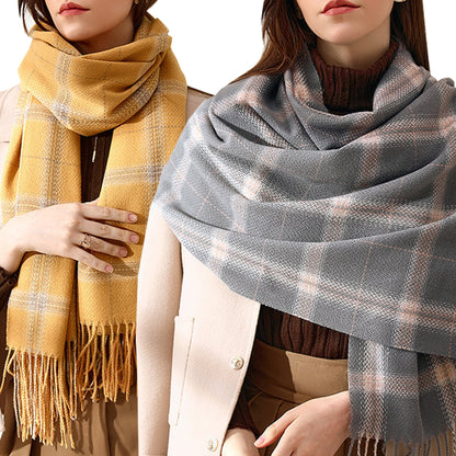 Women's Fashion Pattern Winter Warm Chunky Large Scarf