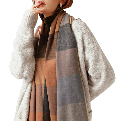 Women's Fashion Pattern Winter Warm Chunky Large Scarf