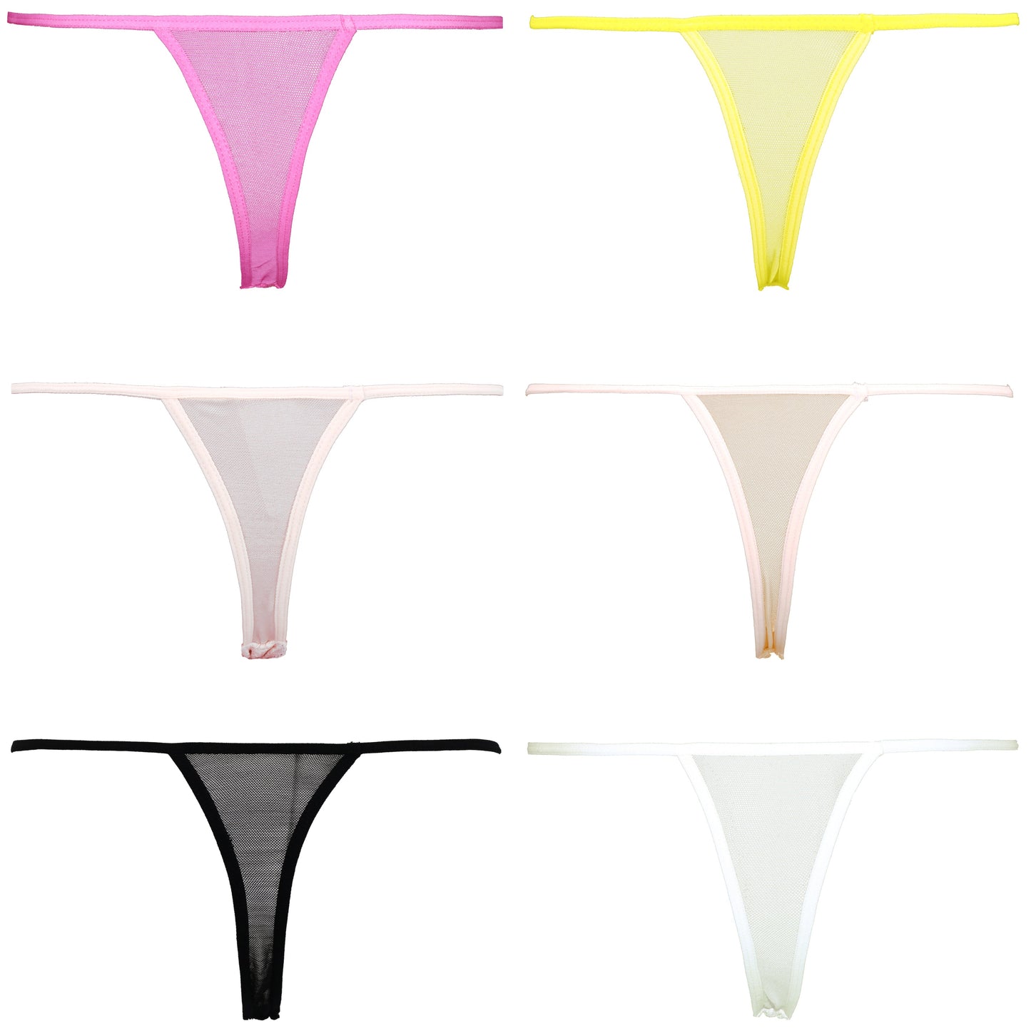Soft G-strings Women's Panties Simple Lightweight Thongs